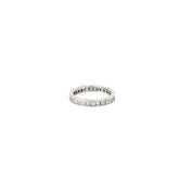 14k White Gold 1.00ct G SI1 Princess Cut Diamond Eternity Ring
